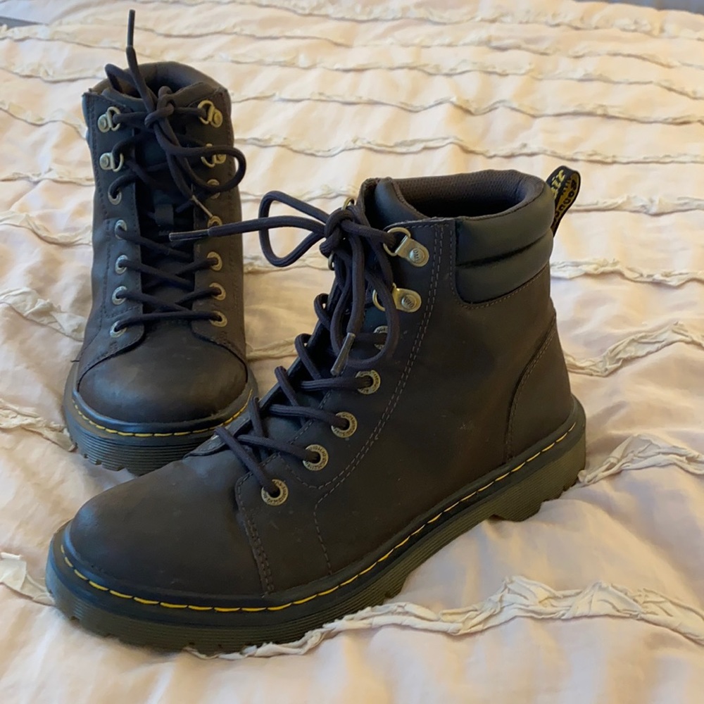 Dr. Martens Women’s Faora Lace-up Boots - Brown Leather